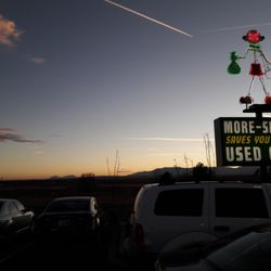 More-Skinny Used Cars - We get some spectacular sunsets at the new store!