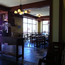 Part of the inside - view from our booth. Plenty of cafe behind us as well as seating outside on a patio