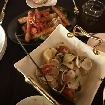 Rimini Restaurant - Appetizers: clams and eggplant sticks - Italian Near Me - Kirkland, Washington