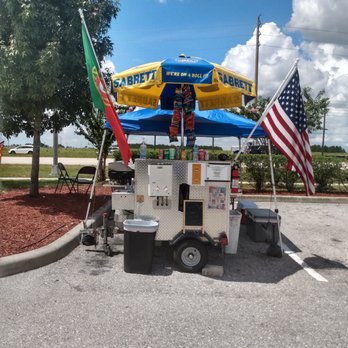 Johnny Dogs - we at johnny dogs give you a great probuct and great tasting becouse its made with love the two flags represent my birth and were i live - Hot Dogs Near Me - Davenport, Florida Johnny Dogs - we at johnny dogs give you a great probuct and great tasting becouse its made with love the two flags represent my birth and were i live - Hot Dogs Near Me - Davenport, Florida
