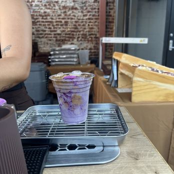 Malaya - Ube Latte - Coffee & Tea Near Me - Los Angeles, California Malaya - Ube Latte - Coffee & Tea Near Me - Los Angeles, California
