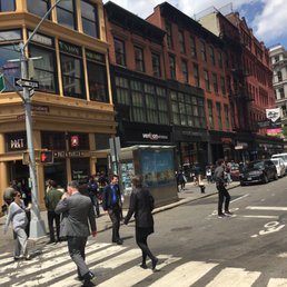Corner storefront