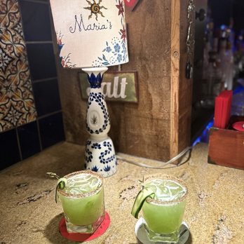 Maria's - Spicy Cucumber Jalapeño Margaritas - Latin American Near Me - Nesconset, New York Maria's - Spicy Cucumber Jalapeño Margaritas - Latin American Near Me - Nesconset, New York