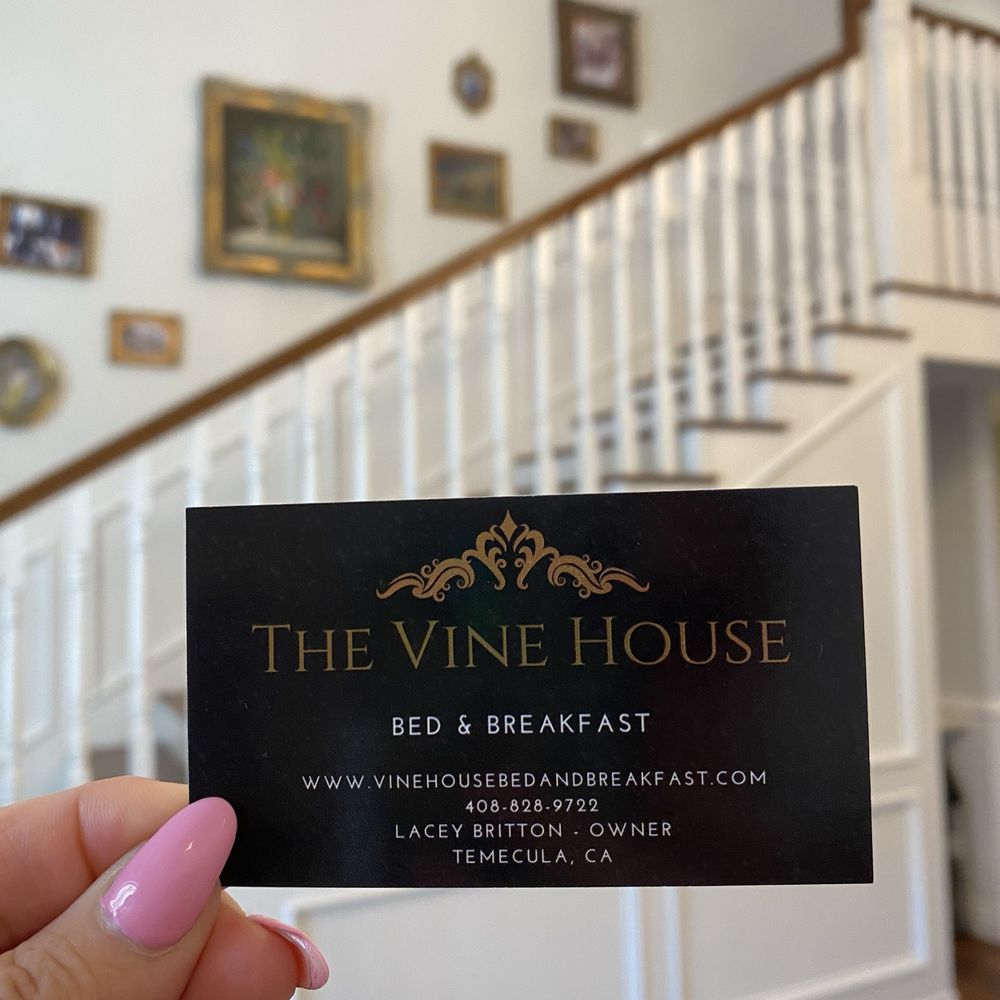The Vine House Bed & Breakfast - Bed & Breakfast Near Me - Temecula, California The Vine House Bed & Breakfast - Bed & Breakfast Near Me - Temecula, California