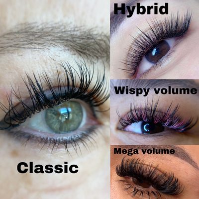 CLICK HERE for Full Sets & Rates! - Full Sets and Rates:

‘Wet mascara’ Full set
2 hours @ $130.00
This gives the illusion of wet mascara without the smudging. A little more fuller than a hybrid and a thicker look than classic.

Classic/Hybrid set
2 hours @ $120.00
This is a light set that is good for anyone that likes a more natural look. Can be a classic or a hybrid set

Wispy Volume Full Set
2 hours @ $140.00
Using volume .07, .05, or .03 to create a fluffy full set with some dimension.

Mega Volume Full Set
2 hours 30 minutes @ $150.00
Perfect for my queens that love that dense fullness. This set will give you that extra glam look. This set is made with lightweight diameters .02 and .03 for the integrity of the clients lash health.