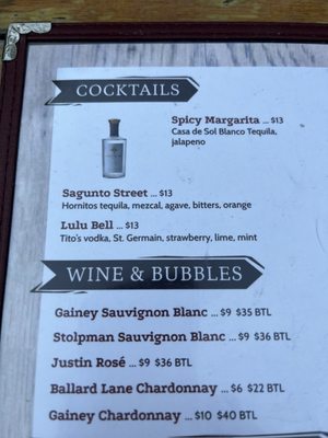 Menu photo 8 Maverick Saloon Santa Ynez, CA Menu photo 8 Maverick Saloon Santa Ynez, CA