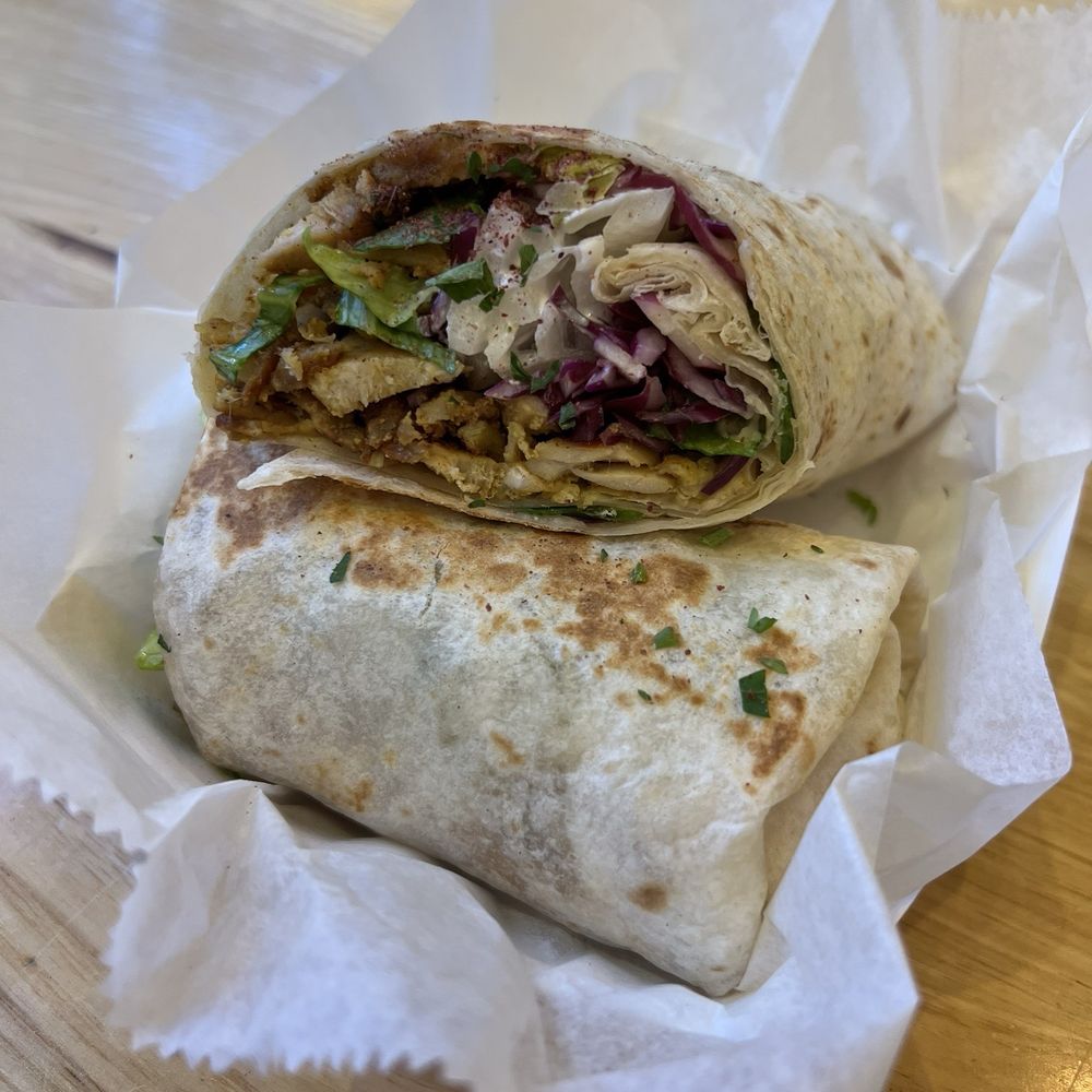 Chicken Shawarma Wrap Chicken Shawarma Wrap