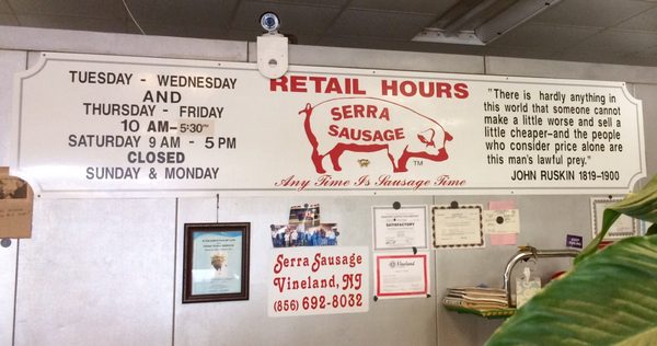 Serra Sausage by null