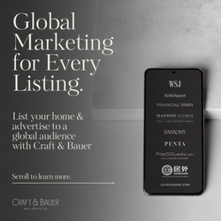 Gisele Gomes - PMZ - Global Marketing available with Craft & Bauer Real Estate Co.
Ask Gisele about submitting your listing for global reach!