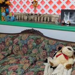 Beauty & The Beast Costumes - Dressing room seating for parents and friends
