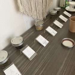 Embody Through Yoga Studio - Tea bar- where you can mix and match tea