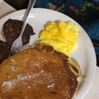 Please-U-Restaurant - Short stack, eggs and sausage patties - Diners Near Me - New Orleans, Louisiana Please-U-Restaurant - Short stack, eggs and sausage patties - Diners Near Me - New Orleans, Louisiana
