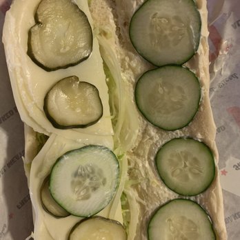 Jimmy John's - Veggie #6   No tomatoes because they ran out of them :( - Sandwiches Near Me - Diamond Bar, California