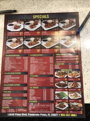 Menu photo 5 La Granja Pembroke Pines, FL Menu photo 5 La Granja Pembroke Pines, FL