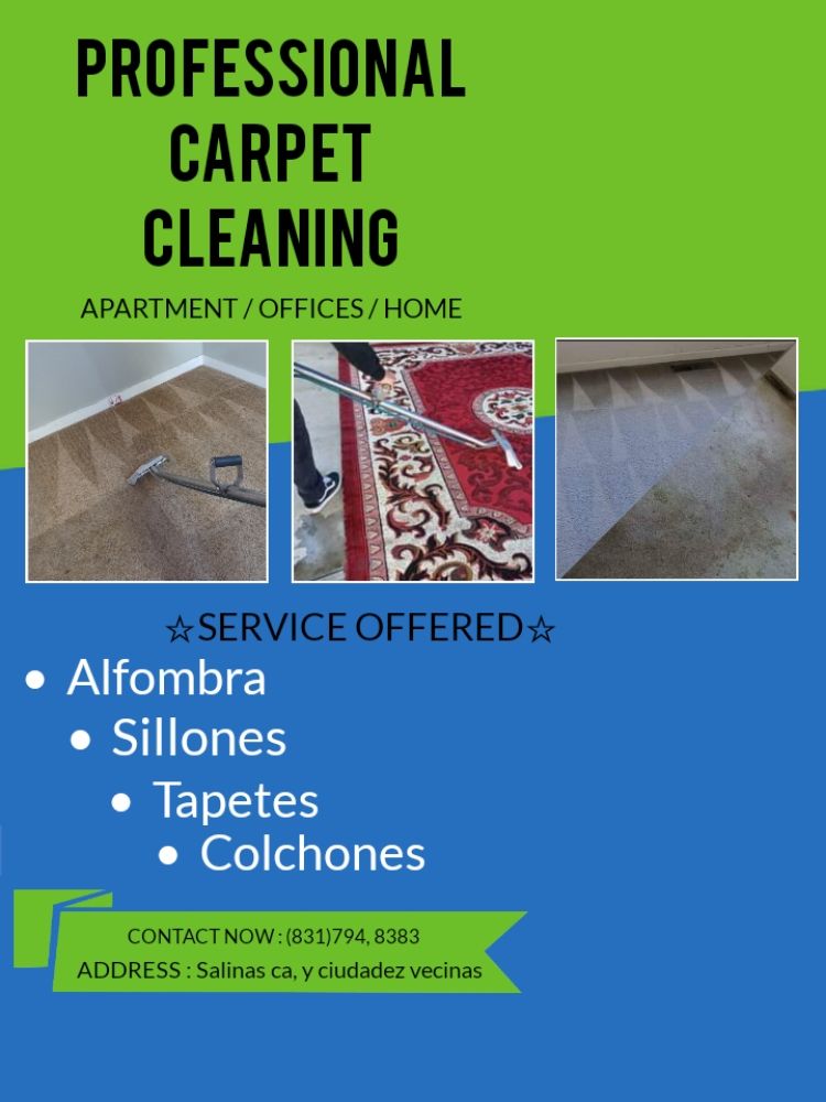 TENORIO CARPET CLEANING Updated April 2024 12 Photos Salinas