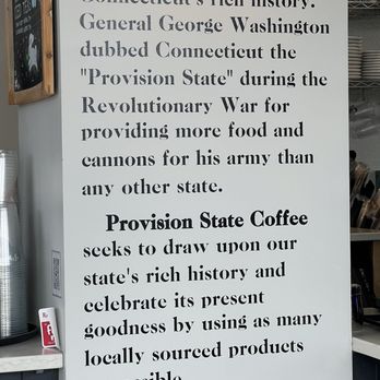 Provision State Coffee - Coffee & Tea Near Me - Berlin, Connecticut