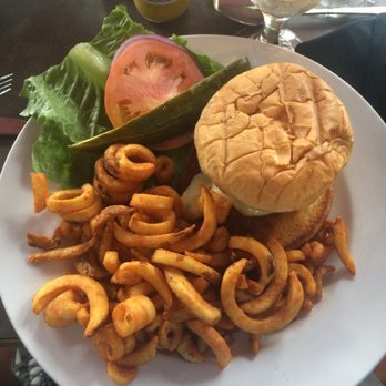 Teller's - 1/2 lb charbroiled burger with fries - New American Near Me - Columbia, Missouri Teller's - 1/2 lb charbroiled burger with fries - New American Near Me - Columbia, Missouri