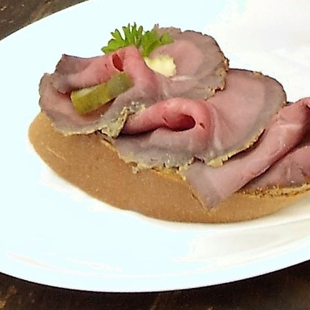 Frankowitsch - The Rohschinkenbrötchen (country ham sandwich) - Delicatessen Near Me - Graz, 6