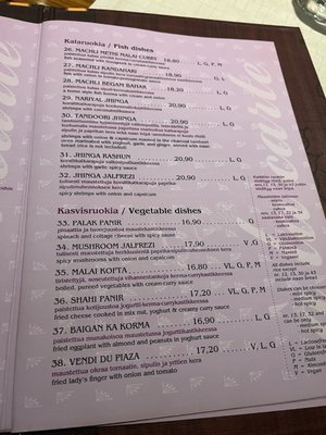 Menu photo 2 Samrat Helsinki, 18