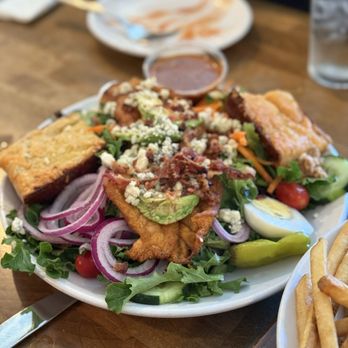 Vivolo's Chowder House - Cajun Salad $22 - Seafood Near Me - Pacific Grove, California Vivolo's Chowder House - Cajun Salad $22 - Seafood Near Me - Pacific Grove, California