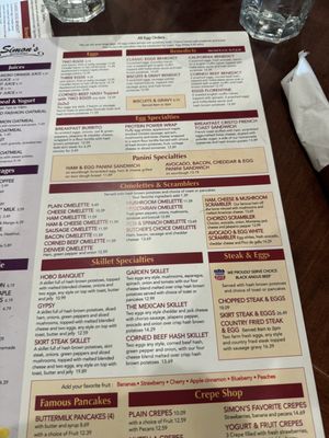 Menu photo 4 Simon's Restaurant Villa Park, IL Menu photo 4 Simon's Restaurant Villa Park, IL