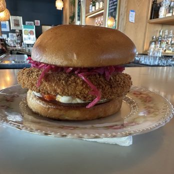 June - Panko Crusted Chick'n Sandwich - Bars Near Me - Beaverton, Oregon