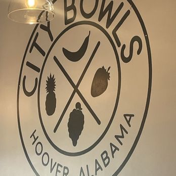 City Bowls - Inside logo on the wall - Acai Bowls Near Me - Hoover, Alabama City Bowls - Inside logo on the wall - Acai Bowls Near Me - Hoover, Alabama