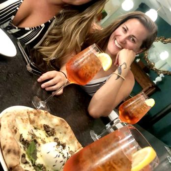 Strega - Tartufo & Burrata pizza and Aperol Spritzes! Delicious! - Wine Bars Near Me - Milford, Connecticut Strega - Tartufo & Burrata pizza and Aperol Spritzes! Delicious! - Wine Bars Near Me - Milford, Connecticut