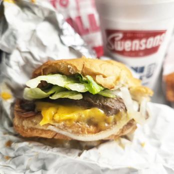 Swensons Drive-In - Double Cheeseburger - Burgers Near Me - Cincinnati, Ohio Swensons Drive-In - Double Cheeseburger - Burgers Near Me - Cincinnati, Ohio