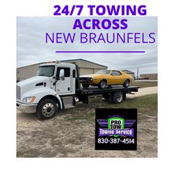Pro Tow - Call us at 830-387-4514 for service in New Braunfels, Texas and surrounding areas