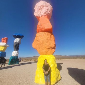 Seven Magic Mountains - Public Art Near Me - Las Vegas, Nevada Seven Magic Mountains - Public Art Near Me - Las Vegas, Nevada