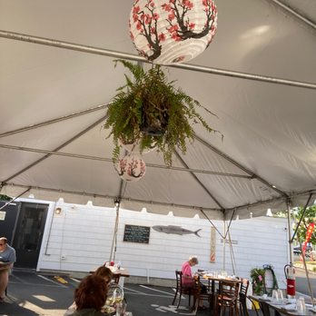 Little Goose - a woman sitting at a table under a tent - Breakfast & Brunch Near Me - Fairfield, Connecticut Little Goose - a woman sitting at a table under a tent - Breakfast & Brunch Near Me - Fairfield, Connecticut