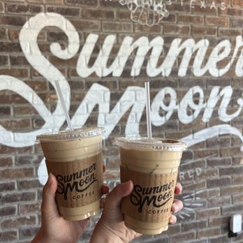 Summer Moon Coffee - Iced Blue Moon Latte - Coffee & Tea Near Me - Austin, Texas