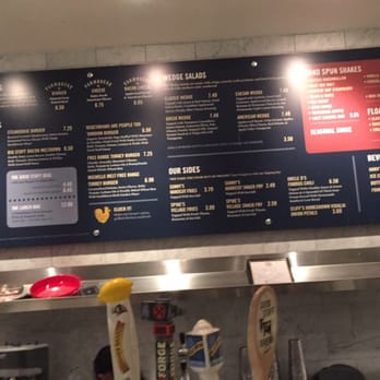 Good Stuff Eatery - Menu(probably a bad pic) - American Near Me - Washington, DC, District of Columbia