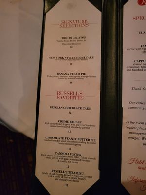 Menu photo 3 Russell's Steaks Chops & More Williamsville, NY Menu photo 3 Russell's Steaks Chops & More Williamsville, NY