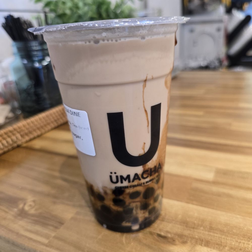 ÜMACHA - Standard no ice, no sugar w/ bubbles - Bubble Tea Near Me - Edgewater, New Jersey ÜMACHA - Standard no ice, no sugar w/ bubbles - Bubble Tea Near Me - Edgewater, New Jersey