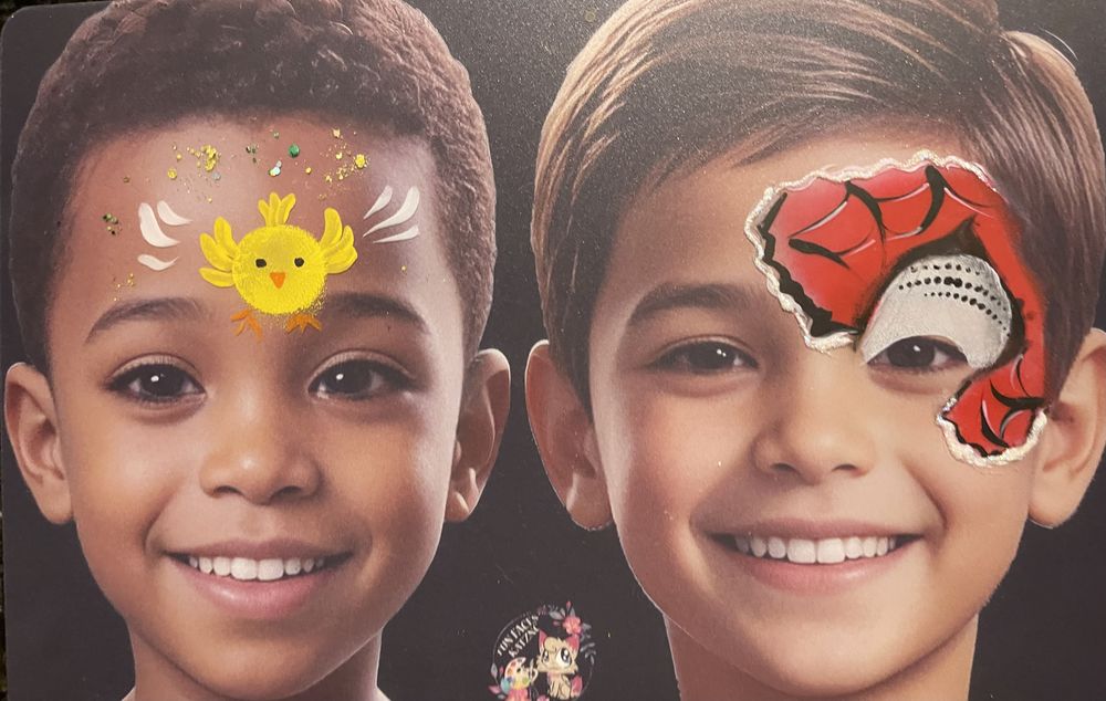 Social spots from Nikki’s Knack Face Painting