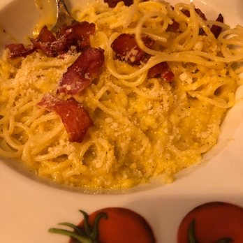 Restaurant Adler - Carbonara pasta - Swiss Food Near Me - Kandersteg, BE