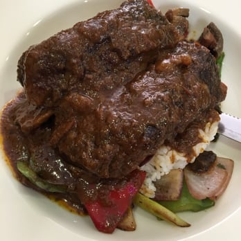 Sage Bistro - Beef short rib w/ white rice - American Near Me - Alhambra, California Sage Bistro - Beef short rib w/ white rice - American Near Me - Alhambra, California