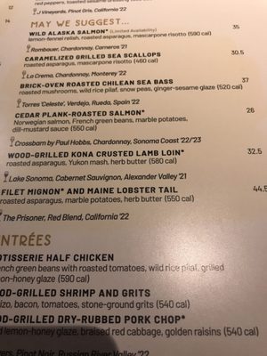 Menu photo 2 Seasons 52 Bridgewater, NJ