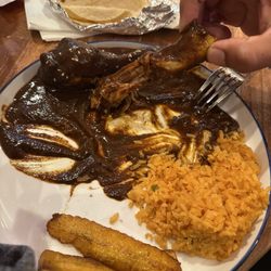 Tacos Oaxaca - Chicken Mole plate