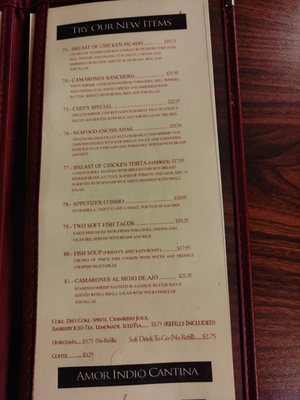 Menu photo 6 Amor Indio City Industry, CA