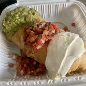 Taqueria Bahia - Chimichanga to go! - Mexican Near Me - San Rafael, California