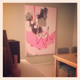 My awesome painting framed by Steve. My awesome painting framed by Steve.