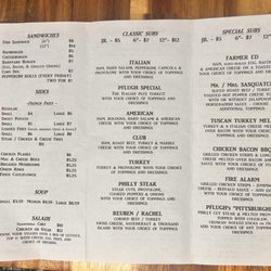 Pflugh's Country Market - Menu