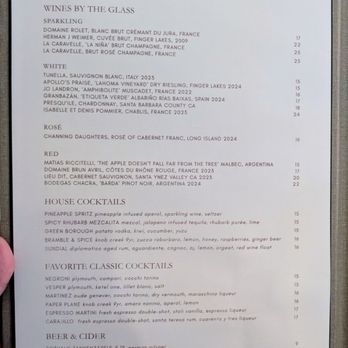 Tourmaline - Wines - New American Near Me - Forest Hills, New York