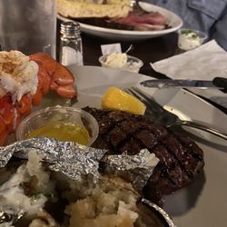 Tartan of Redlands - Surf and turf and prime rib
