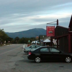 Franconia Village Store - Franconia Village Store with Mount Lafayette in the distance