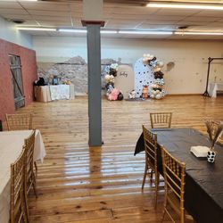 Comanche Mercantile - Party Room .. set up for a baby shower the day we were there.