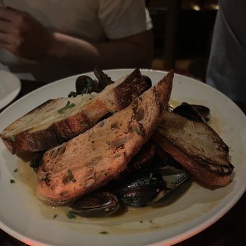 Saloon - Blue Hill Bay Mussels ($17) - Cocktail Bars Near Me - Somerville, Massachusetts